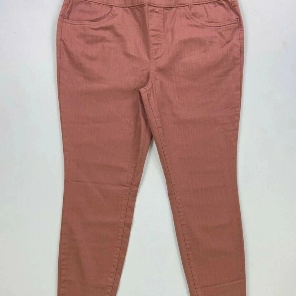 NWOT-Mauve Colored Skinny Pants - Picture 3 of 3